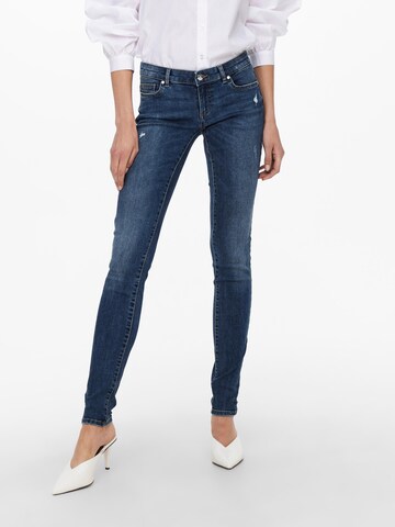 ONLY Skinny Jeans 'CORAL' in Blue: front