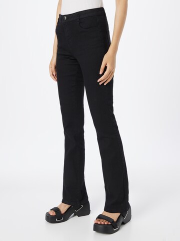 Dorothy Perkins Flared Jeans in Black: front