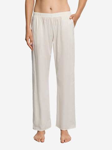 Hanro Pyjamabroek ' Sleep & Lounge ' in Geel: voorkant