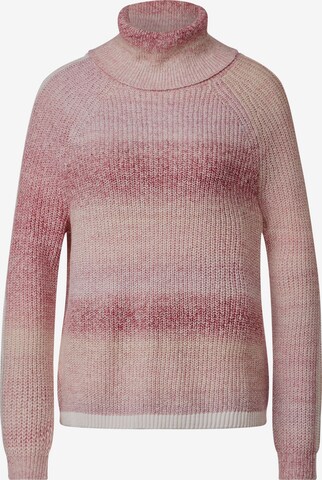 STREET ONE Sweater in Pink: front