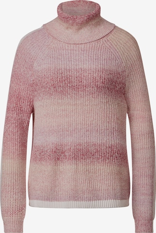 STREET ONE Sweater in Pink: front