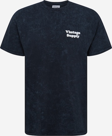 Vintage Supply Shirt in Black: front