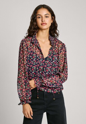 Pepe Jeans Blouse 'OCTAVIA' in Blue: front