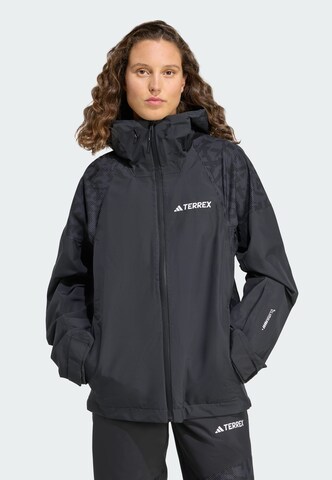 ADIDAS TERREX Outdoorjas 'Xperior Hybrid' in Zwart: voorkant