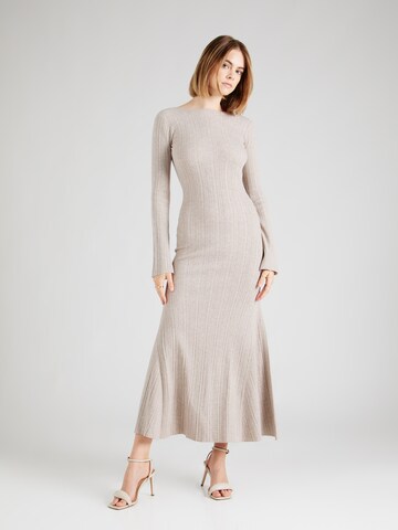 millane - Vestido de punto en marrón: frente