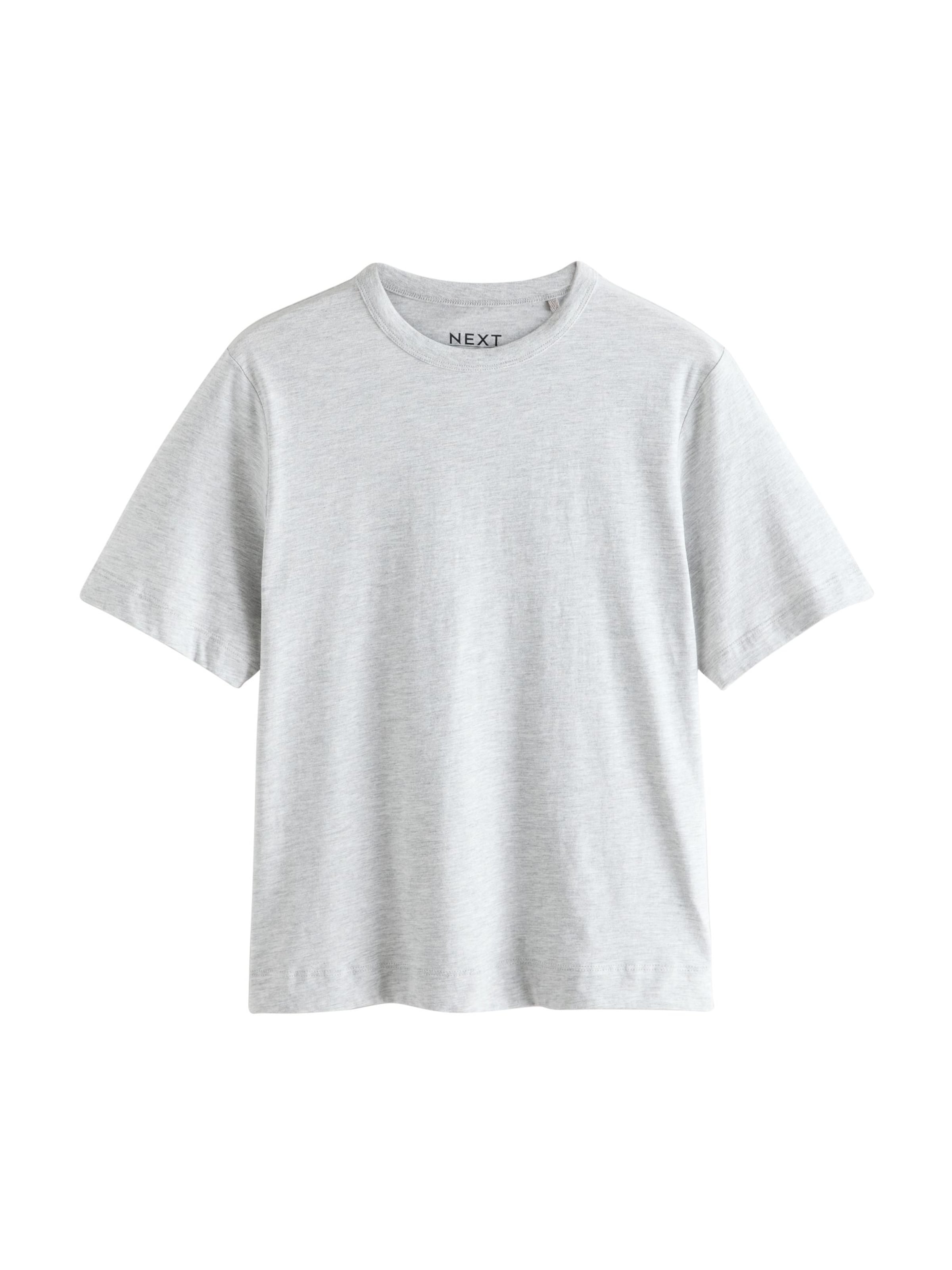 Tricou de la Next pe gri: față