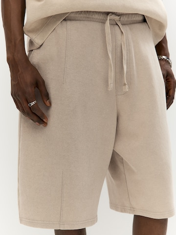 Pull&Bear Baggy Byxa i beige