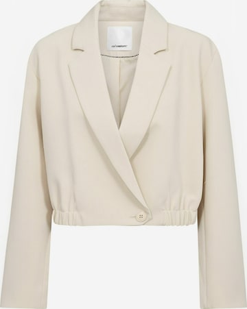 co'couture - Blazer ' AcrileCC ' en beige: frente