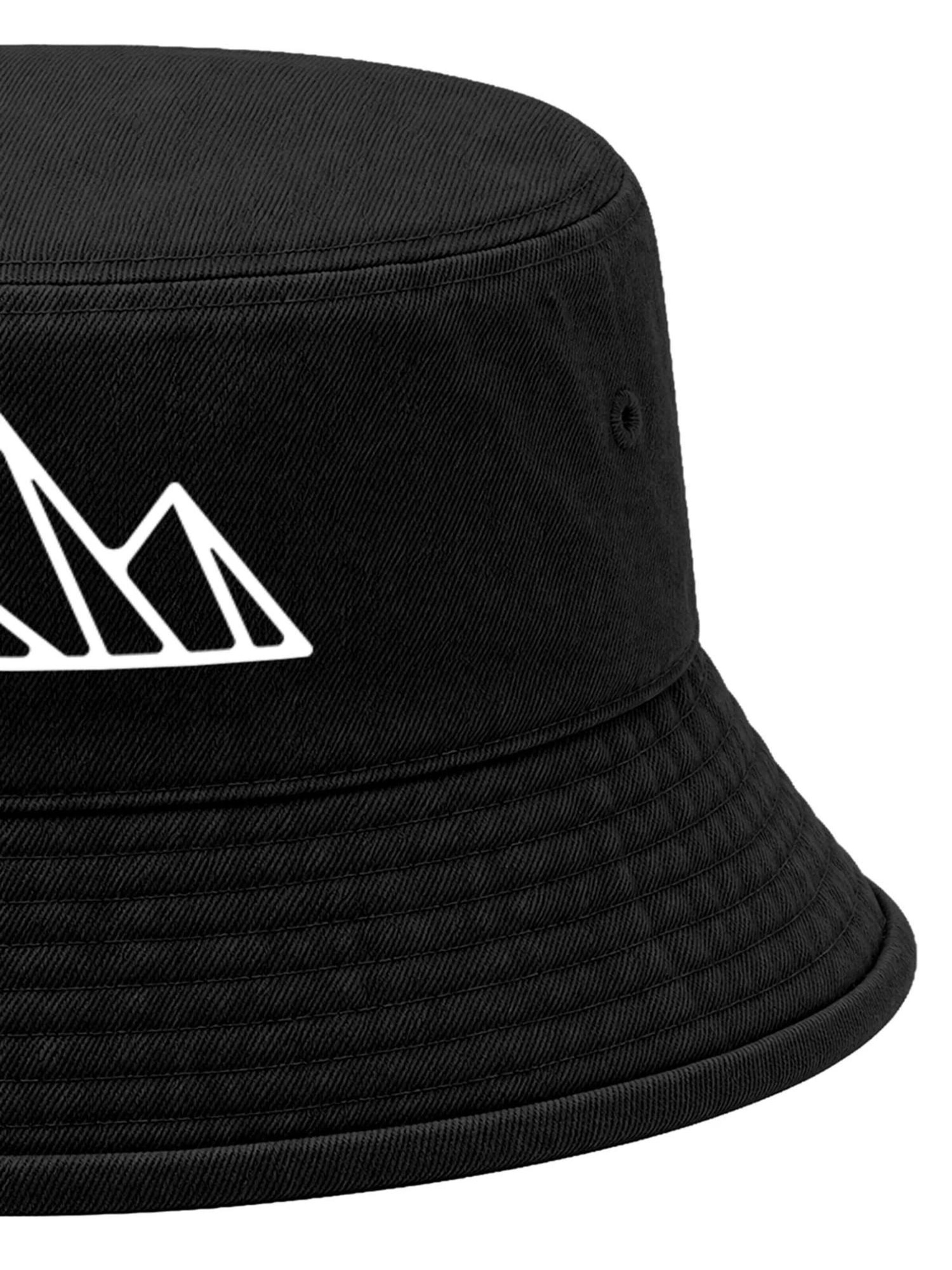Neverless Hat 'Berg Polygon' in Black