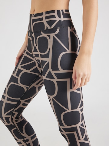 ONLY PLAY Skinny Workout Pants 'FONT-2' in Black