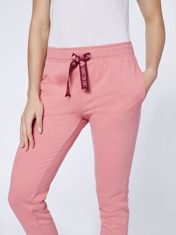 Oklahoma Jeans Tapered Hose in Pink