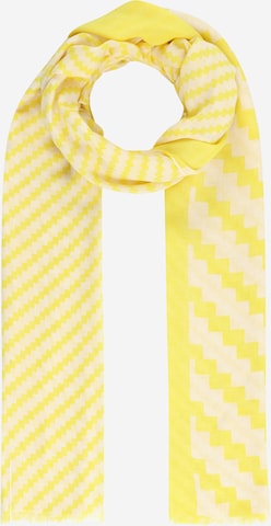 TOMMY HILFIGER Scarf 'ESSENTIAL' in Yellow: front