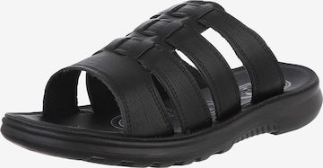 CoolWalk Pantolette in Schwarz: Vorderseite