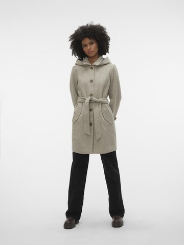 VERO MODA Between-Seasons Coat 'VINCECHELSEA' in Beige