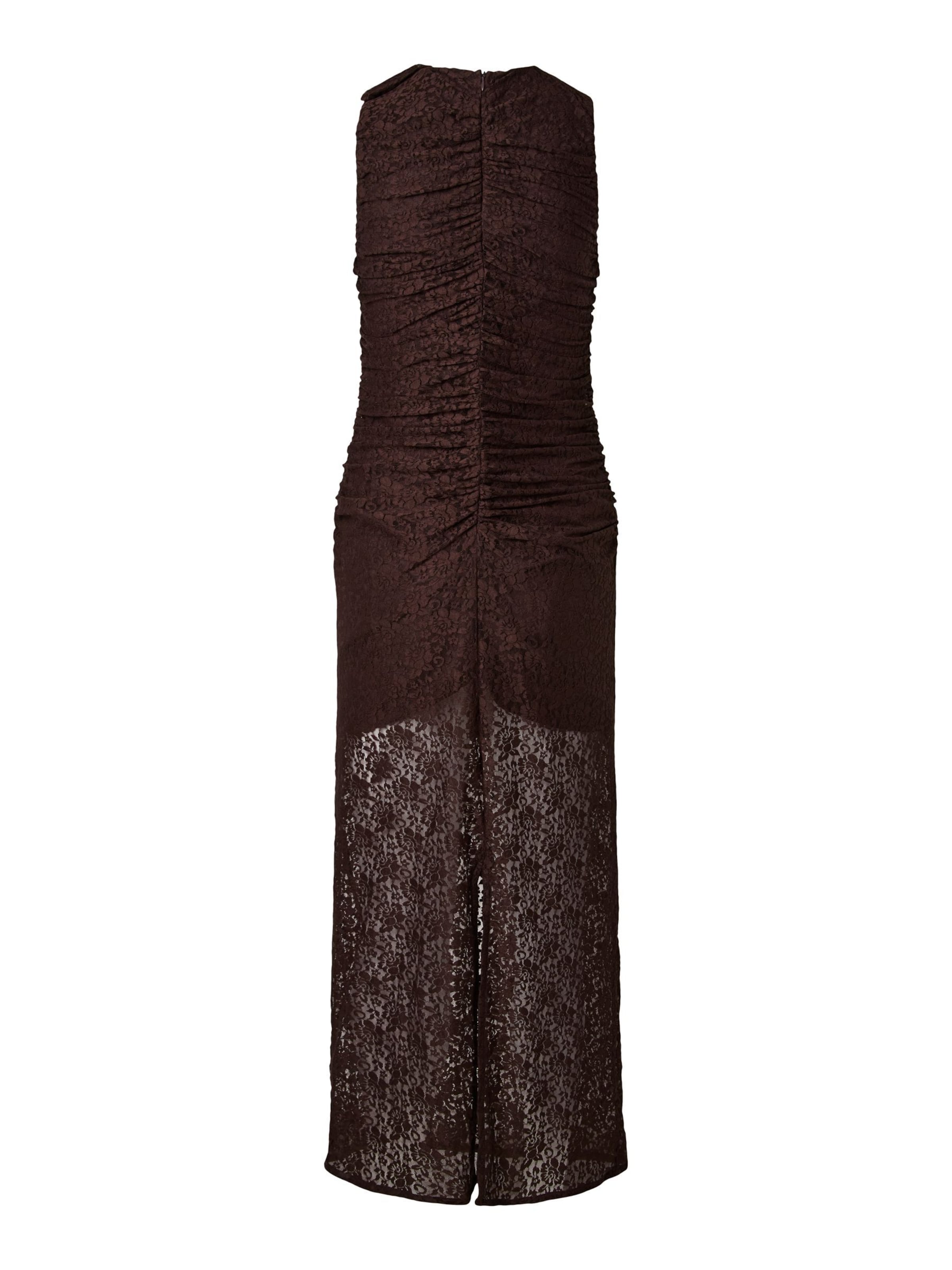 YAS Kleid 'YASDona' in Braun