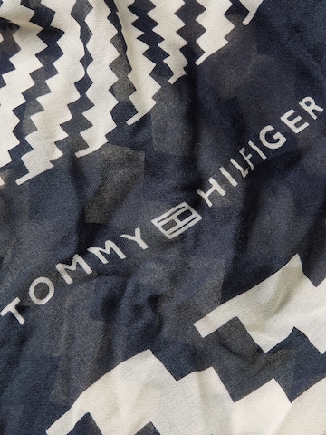 Écharpe 'ESSENTIAL' TOMMY HILFIGER en bleu