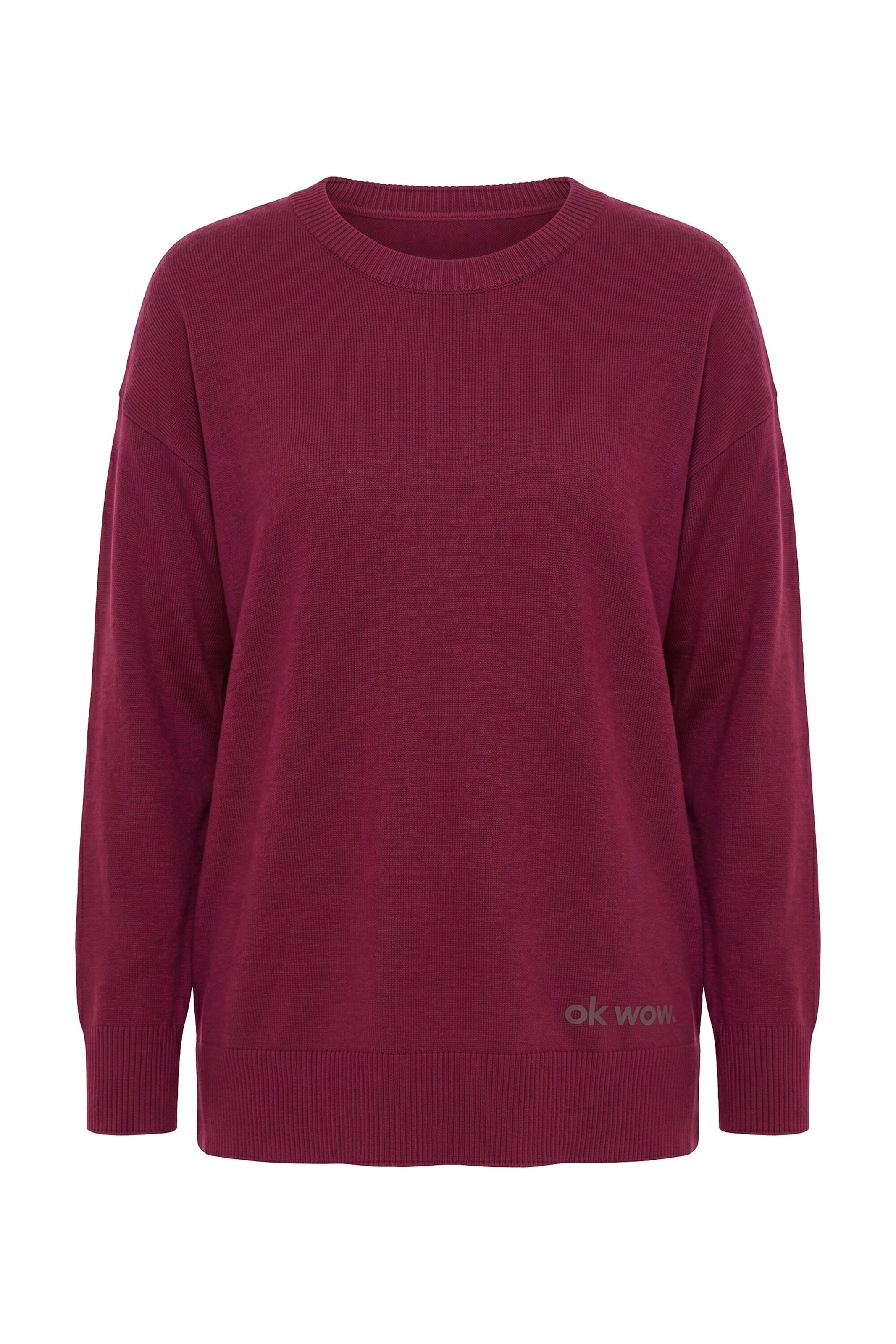 MIAMODA Sweater in Red: front