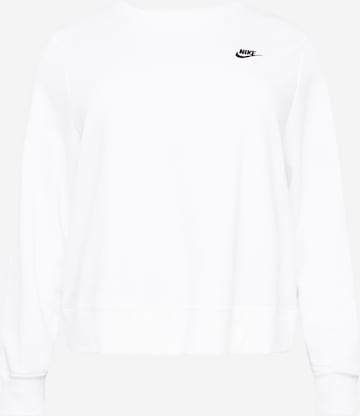 Nike Sportswear Sport sweatshirt i vit: framsida