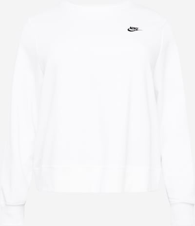 Nike Sportswear Спортен суитшърт с качулка в черно / бяло, Преглед на продукта