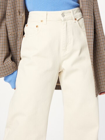 Global Funk Wide leg Jeans in Beige