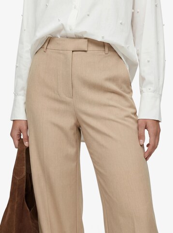 Regular Pantalon 'VIMIVO' VILA en beige