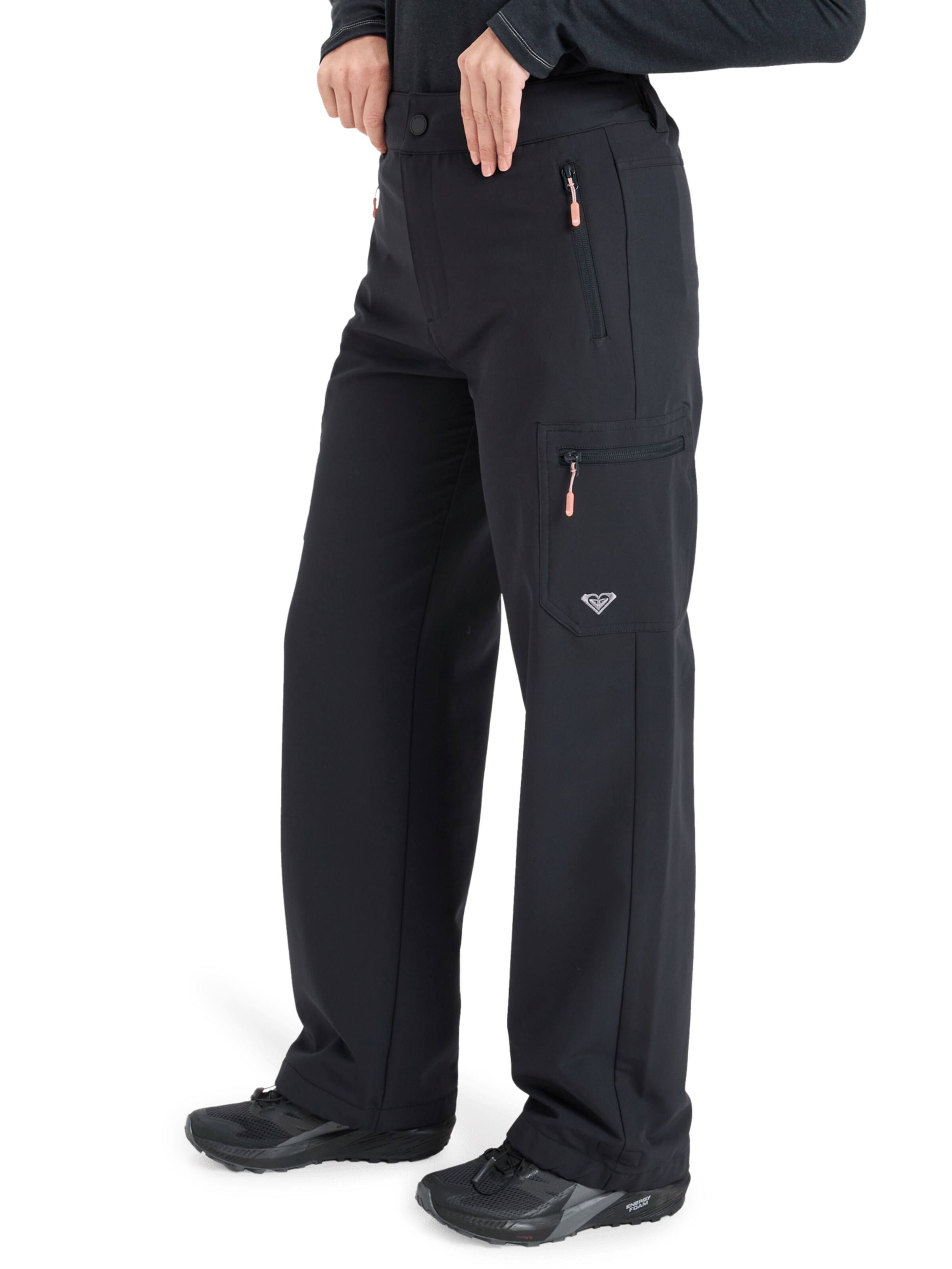 ROXY Regular Sporthose 'Vertex' in Schwarz