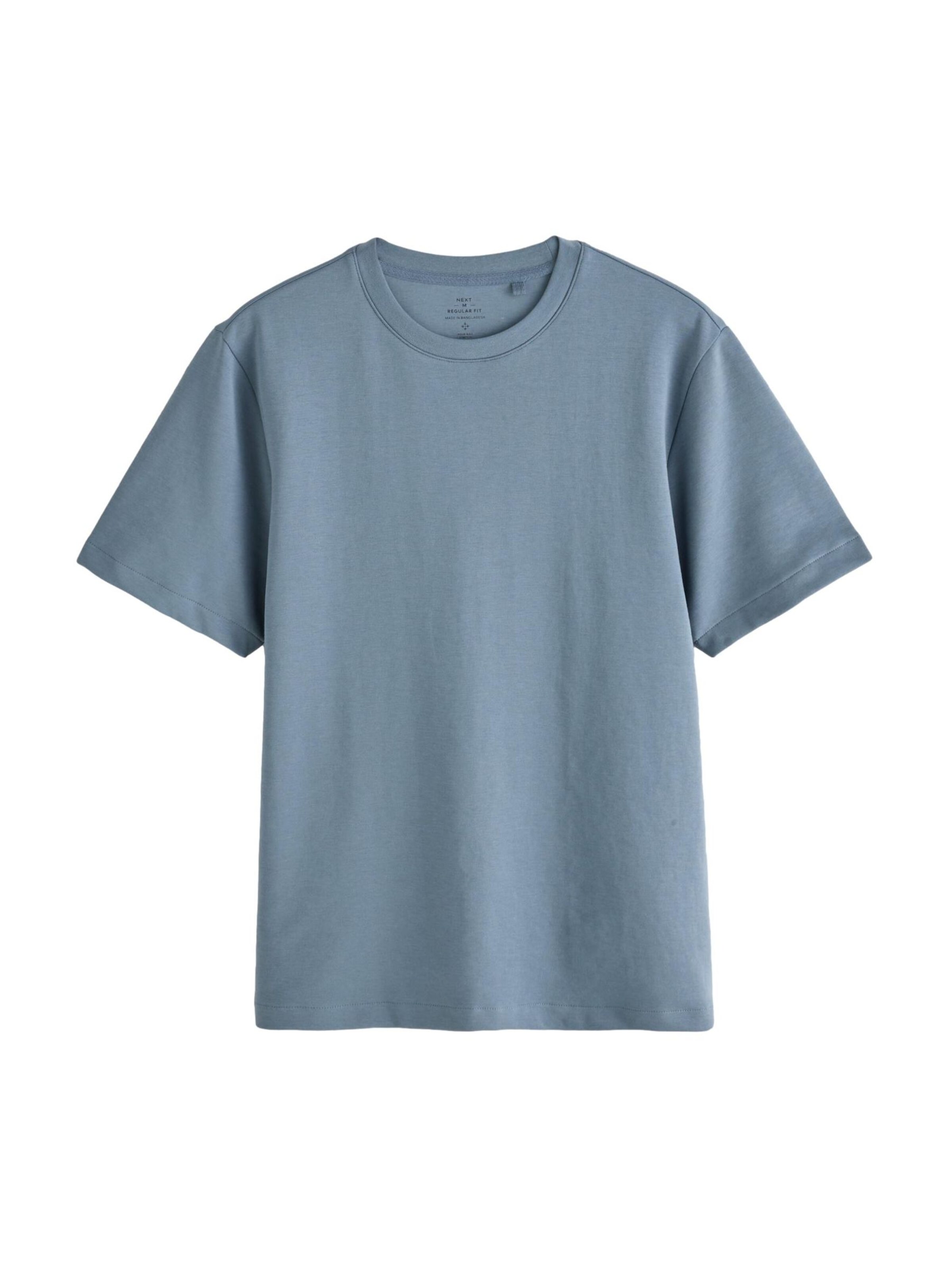 Next T-Shirt 'Motionflex' in Blau: Vorderseite