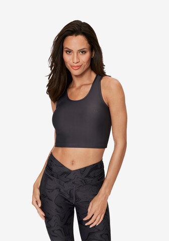 LASCANA ACTIVE Sports Top in Grey: front