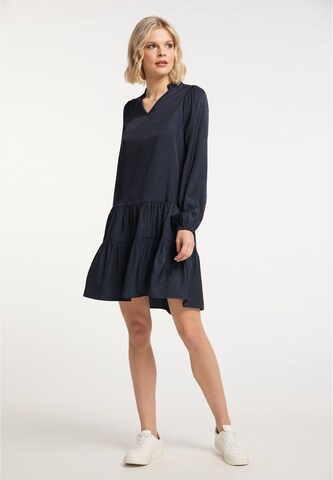 Usha Shirt Dress in Blue