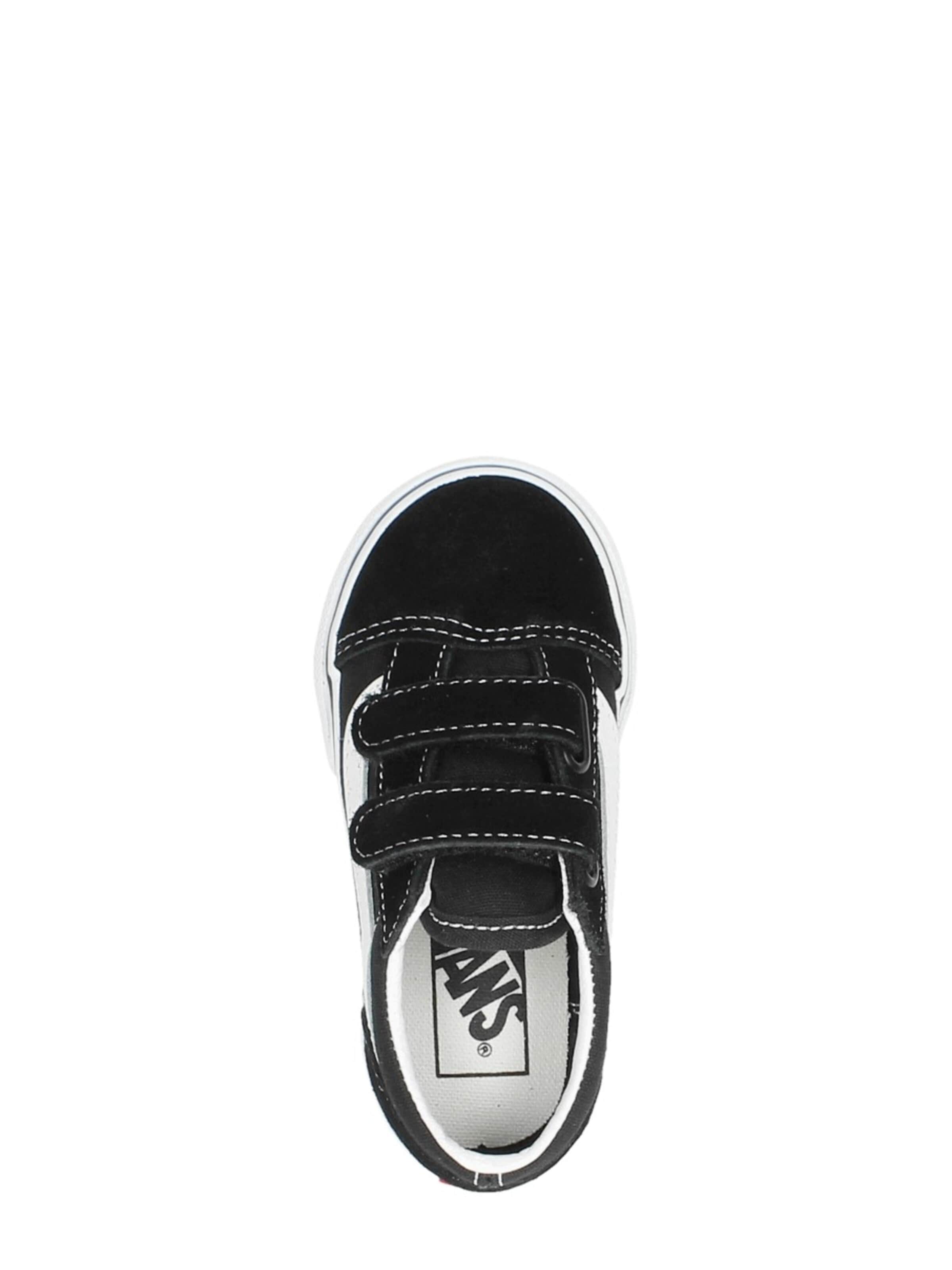 VANS Sneakers 'Old Skool V Black' in Zwart
