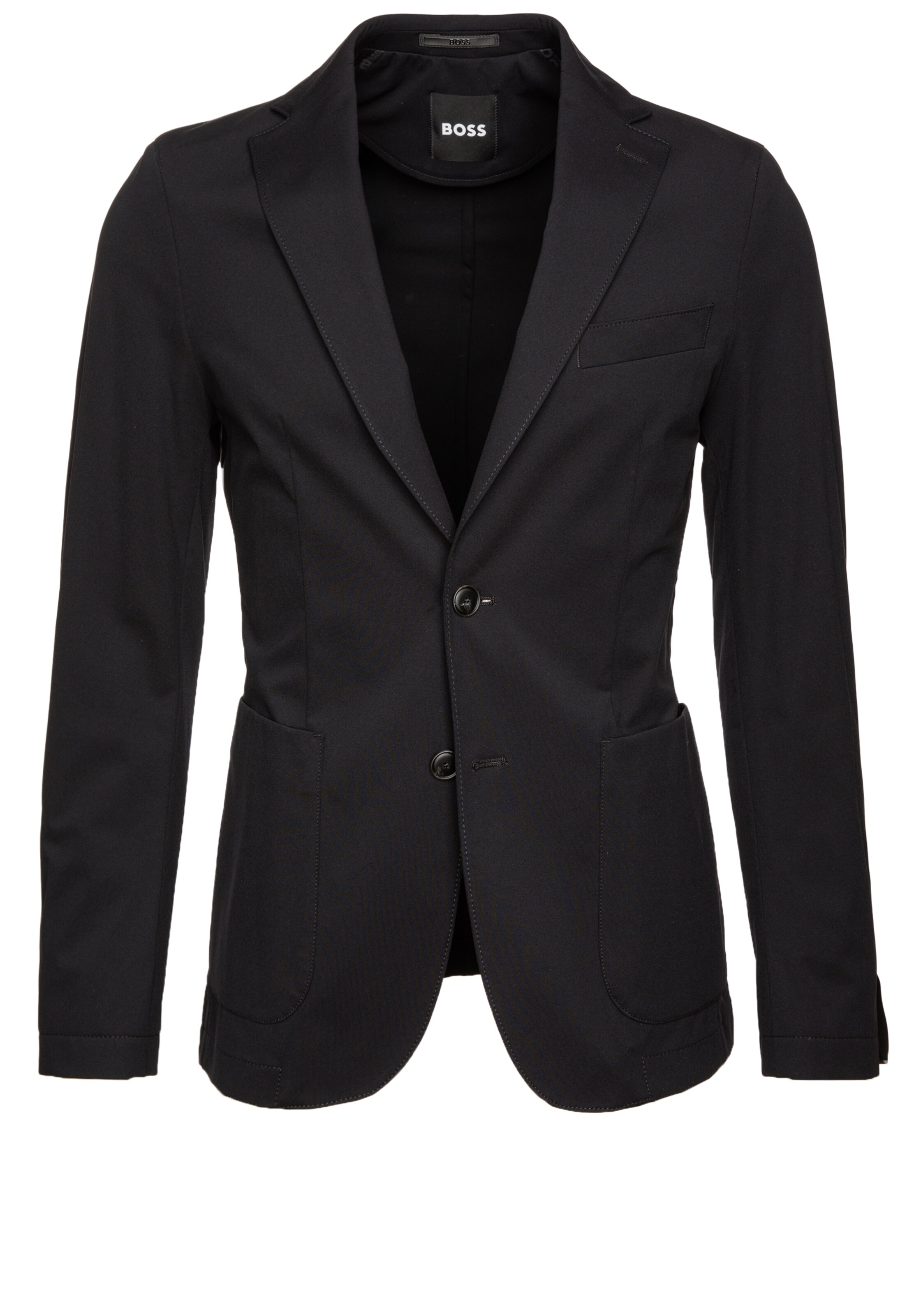 BOSS Suit Jacket in Black: front