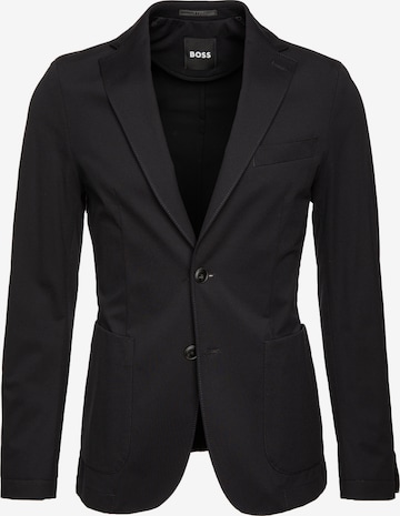 BOSS Slim Fit Sakkos in Schwarz: Vorderseite