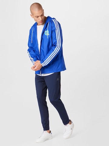 ADIDAS ORIGINALS Funktionsjacke 'Graphic Stoked Fish ' in Blau