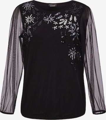 Goldner Shirt in Black: front