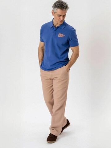 Regular fit Camicia ' Polo ' di TEESHOPPEN in blu