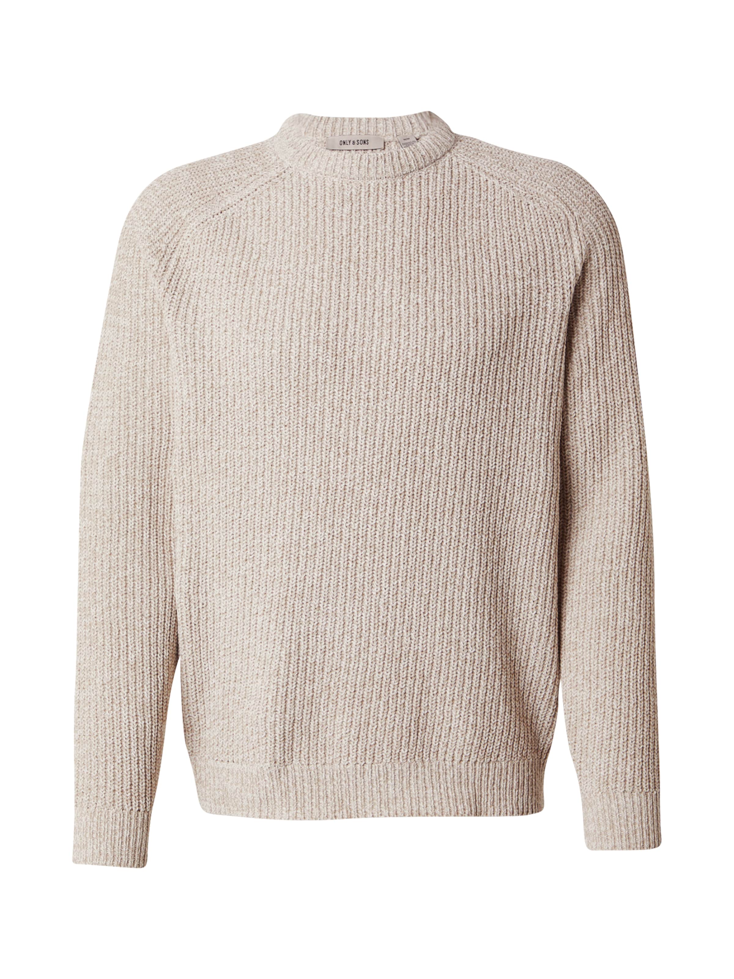 Only & Sons Sweater 'ONSJoin' in Beige: front