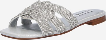 Mule 'VCAY-R' STEVE MADDEN en argent : devant