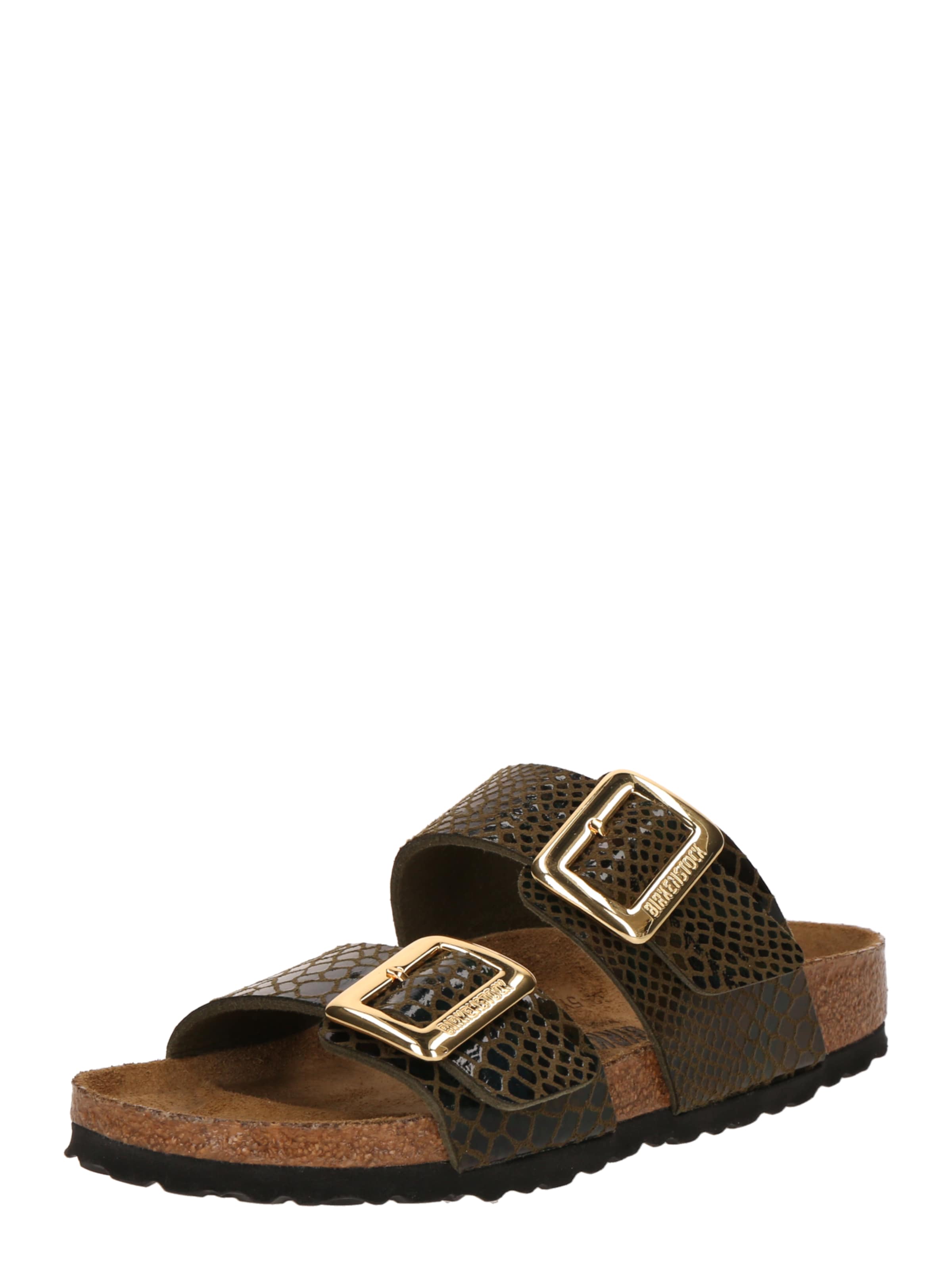 BIRKENSTOCK Mule 'Sydney' in Brown: front