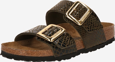 Šlepetės 'Sydney' iš BIRKENSTOCK, spalva – ruda / juoda, Prekių apžvalga