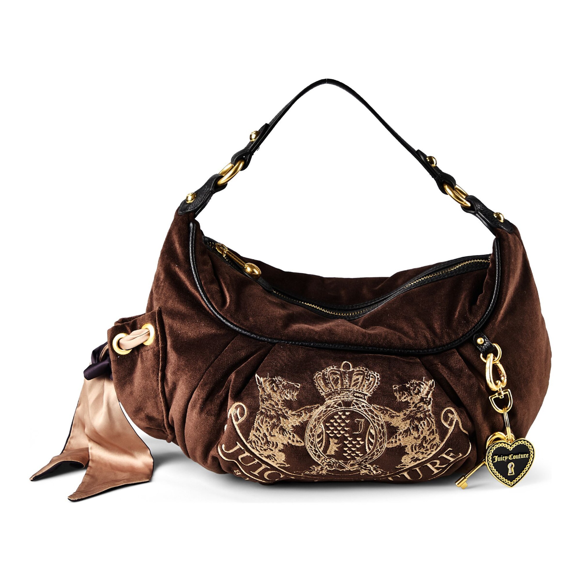 Borsa a spalla 'Daydreamer' di Juicy Couture in marrone: frontale