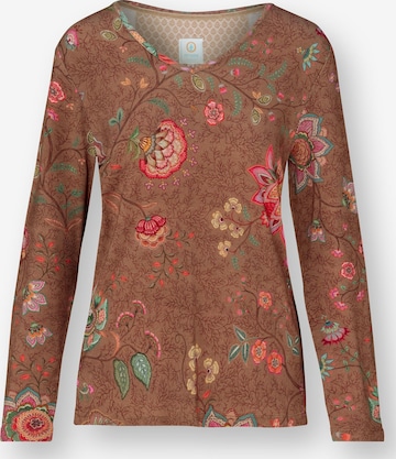 PIP STUDIO Slaapshirt in Bruin: voorkant
