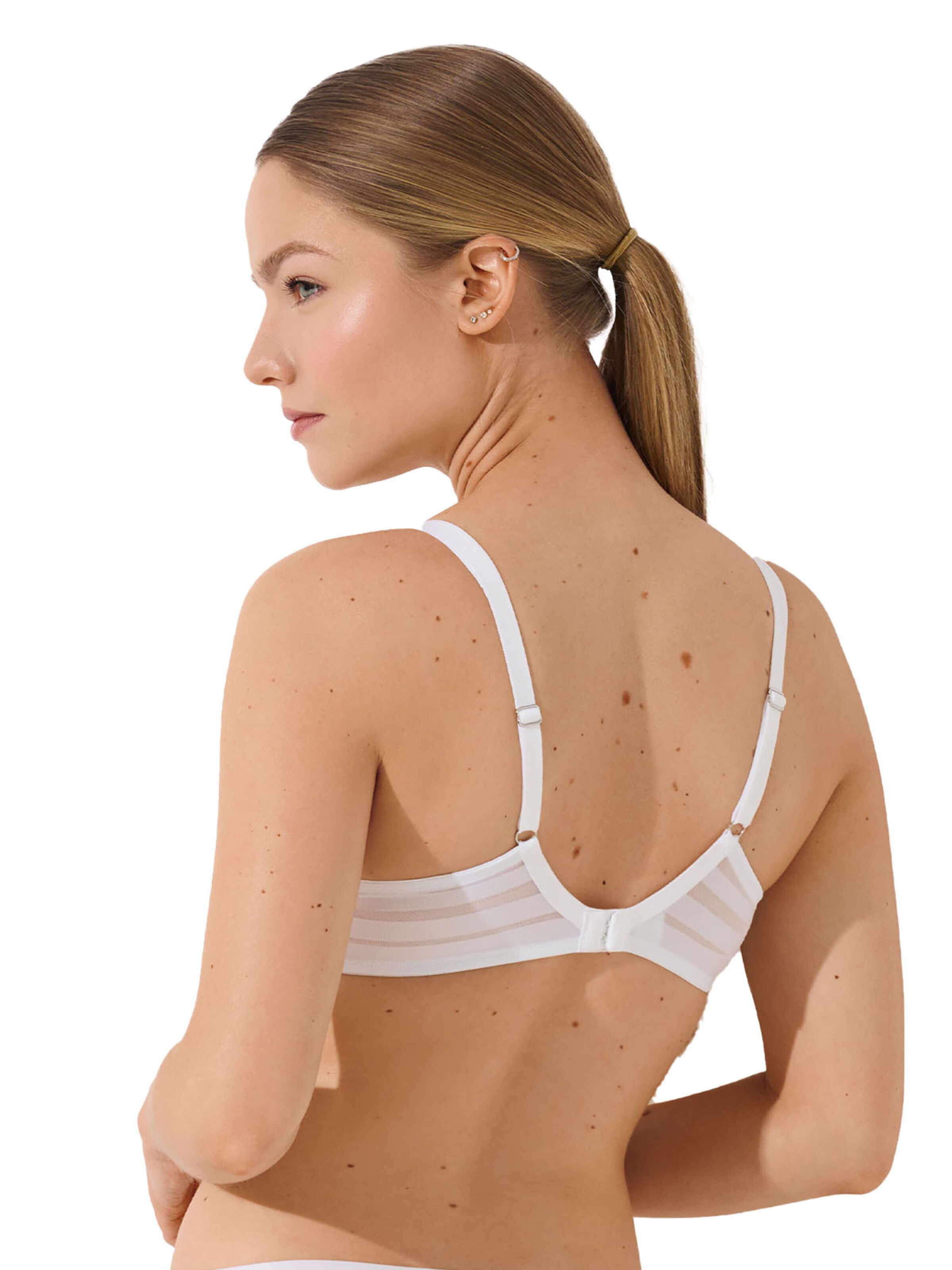 Lisca T-Shirt BH 'Alegra'‌‌‌‌‌‌‌‌ in Weiß