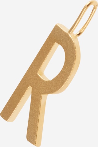 Design Letters Hangers in Goud: voorkant