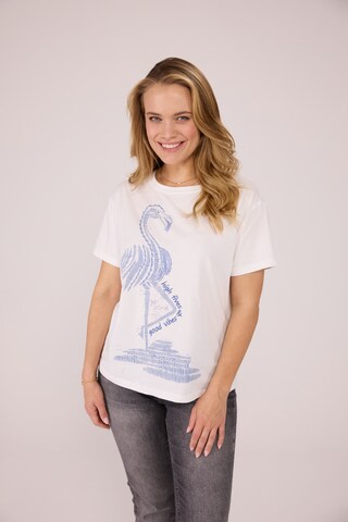 LIEBLINGSSTÜCK Shirt in Weiß: Vorderseite