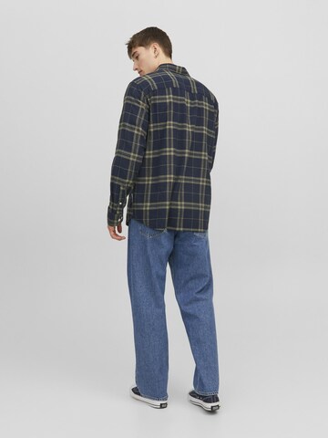JACK & JONES Regular fit Overhemd in Blauw