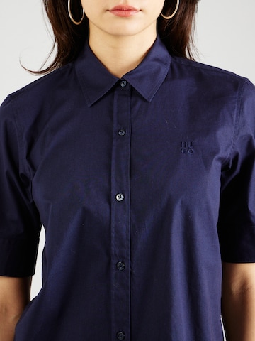 HUGO Red Blouse in Blauw