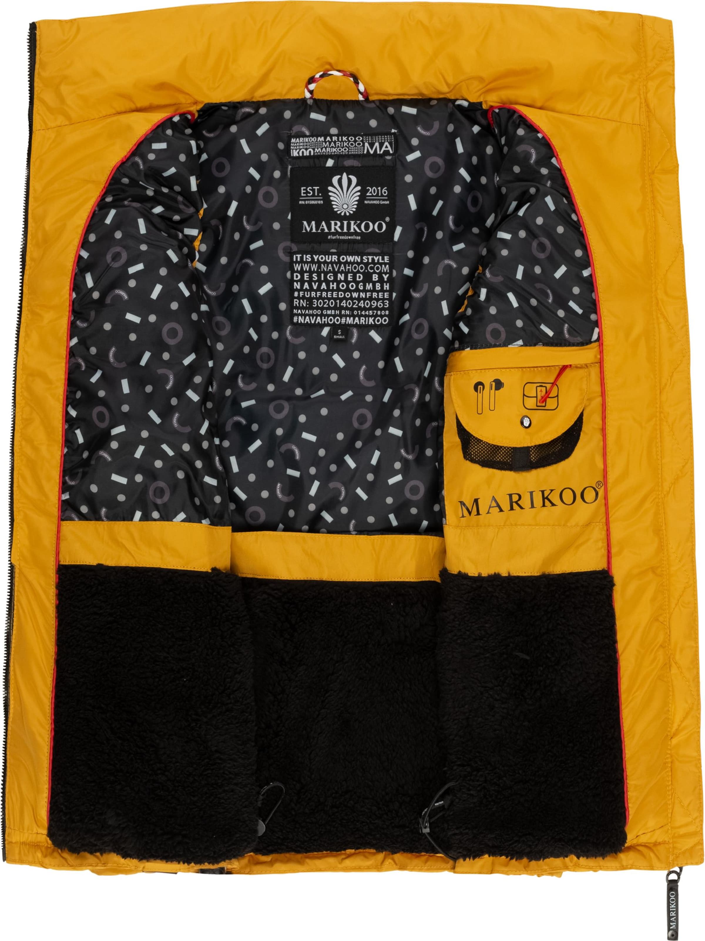 MARIKOO Väst 'Eisflöckchen' i gul