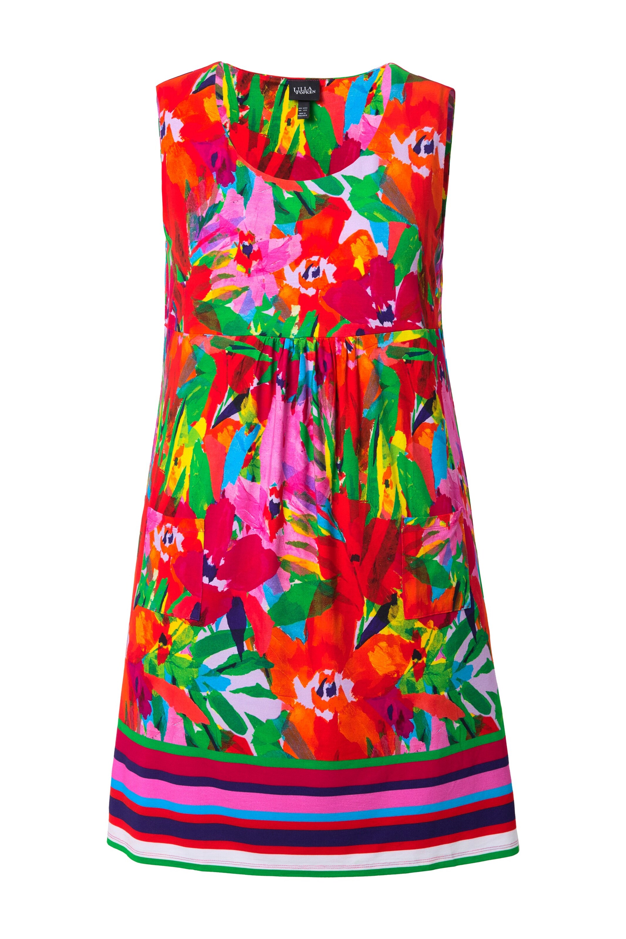 Ulla Popken Kleid in Mischfarben: Vorderseite