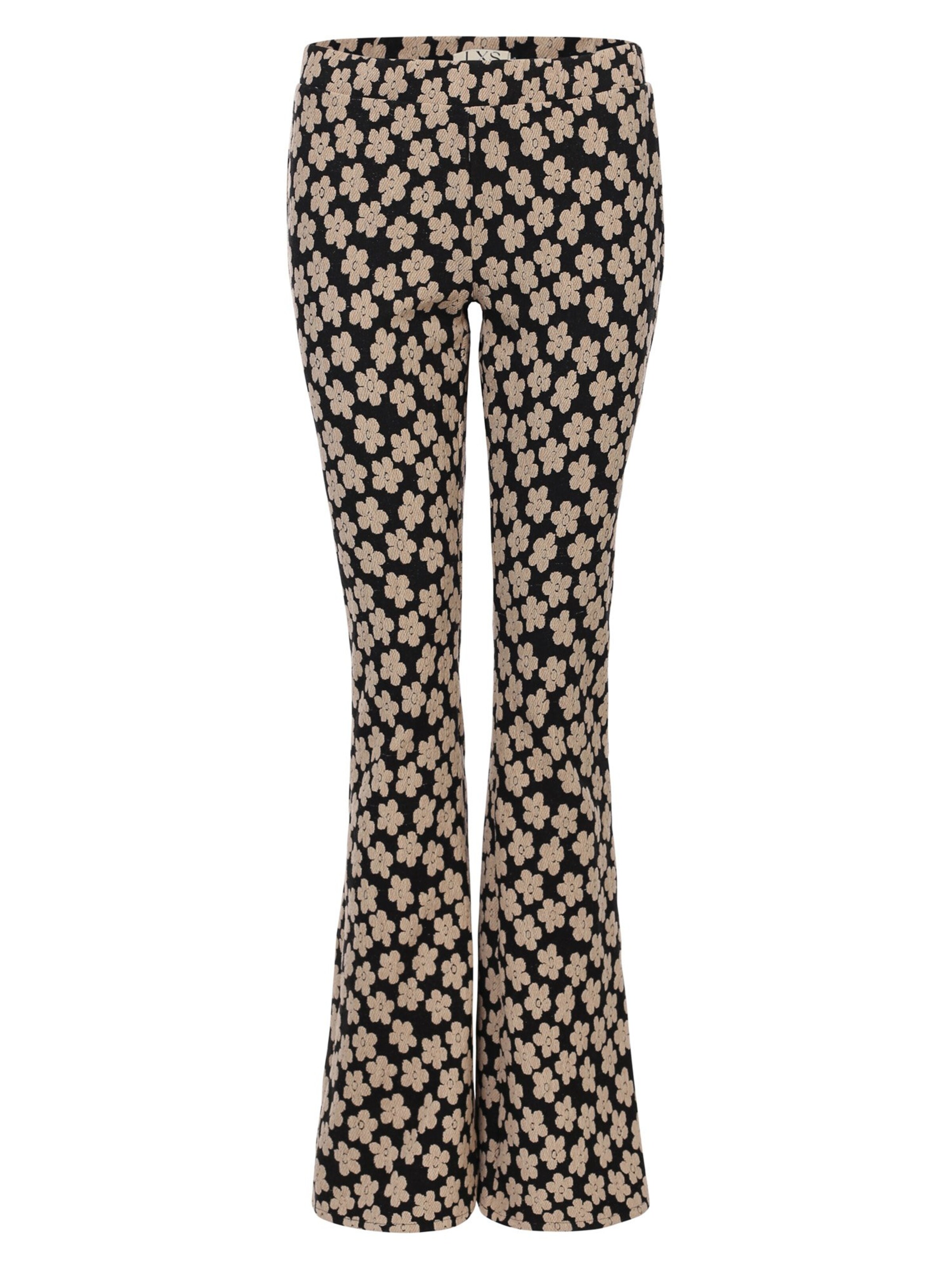 Looxs Revolution Flared Pants in Black: front