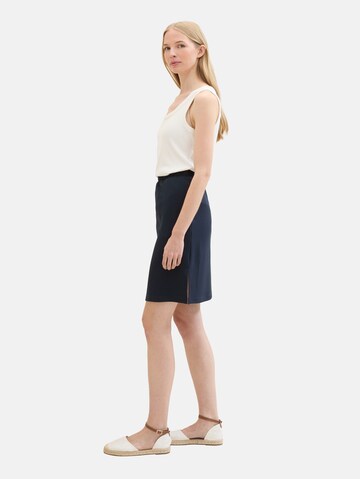 TOM TAILOR Skirt in Blue